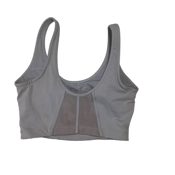 Lululemon Principal Dancer Corsetry Bra Silver Lilac Sz 4 - Picture 4 of 9